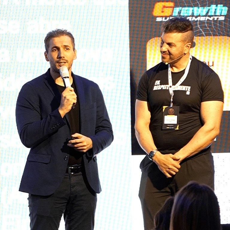 Igor Conterato em um grande evento