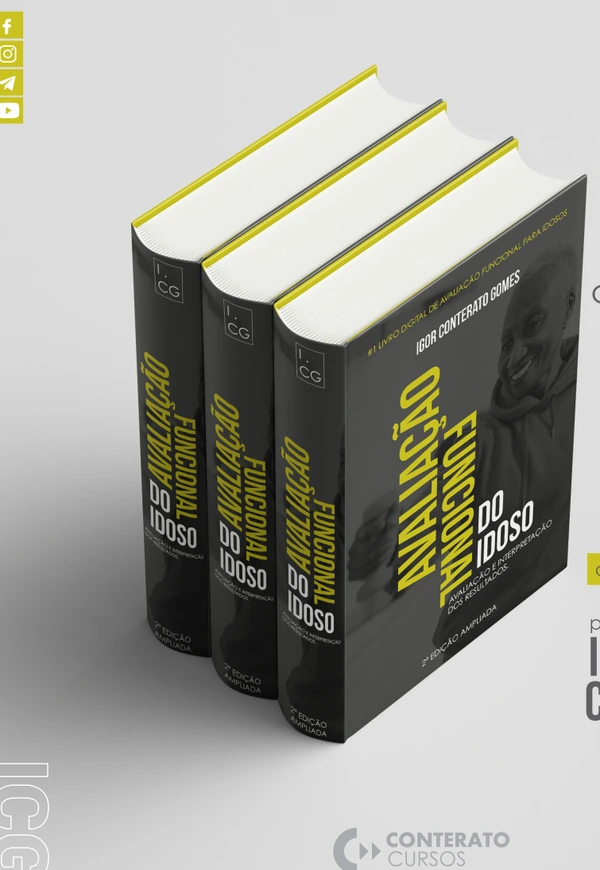Capa de Avaliação Física e Funcional para Idosos